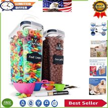 Superior Pantry Storage Set - 6.3 Liters Airtight Containers with Measur... - $72.72 CAD
