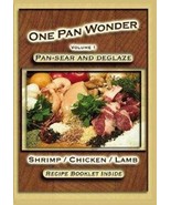 NEW Jim Ruch One Pan Wonder Shrimp Chicken Lamb Vol. 1 Recipe Book &amp; Coo... - $10.39