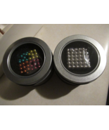 2 piece Brain Teaser Magnet Balls Multicolor - £31.85 GBP