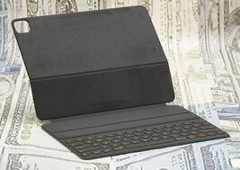 Apple Smart Keyboard Folio A2039 for 12.9" iPad Pro 6th Generation MXNL2... - $95.99
