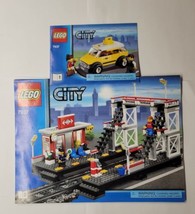 Lego City 7937 Train Station Railroad Passenger Car Instruction Manual Booklets - £18.15 GBP