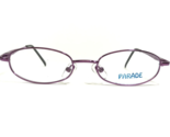 Parade Kids Eyeglasses Frames PRPK010 PURPLE Shiny Round Oval Wire Rim 4... - $23.16