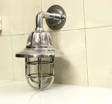 Bath Bar Lighting Aluminum Replica Marine Antique Outdoor Wall Lamp with... - $91.38