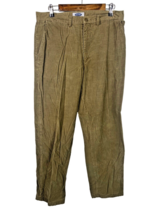 Old Navy Corduroy Pants Size 33 x 32 33x32 Mens 100% Cotton Tan Lite Bro... - $37.09