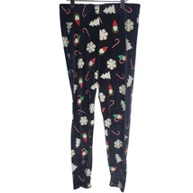 Serra Pajama Pants XL Womens Gnome Christmas Holiday Pull On Skinny Leg - £12.36 GBP