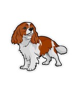 Cavalier King Charles Spaniel Kiss-Cut Stickers - $6.50