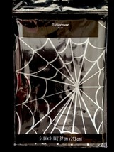 Gothic Witch-SPIDER Web Cobweb Door Table Cover CLOTH-Halloween Party Decoration - £3.80 GBP