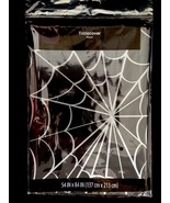 Gothic Witch-SPIDER WEB COBWEB DOOR TABLE COVER CLOTH-Halloween Party De... - £3.71 GBP