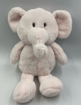 Kellytoy Pink ELEPHANT Stuffed Animal Rattle Crinkle 12&quot; Plush  Baby Toy SOFT - £11.18 GBP