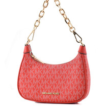 Women&#39;s Handbag Michael Kors Cora Red 18 x 12 x 5 cm (S0375941) - £138.99 GBP