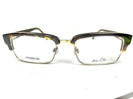 New Max Cole MC-1504 Col.10 Dark Tortoise &amp; Gold Eyeglasses 55/19/150 - $39.55