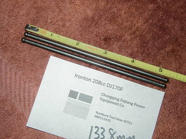 Ironton 208 cc  Northern Tool 45751  Engine Parts- (2)  Push Rods 133.8mm - £6.93 GBP