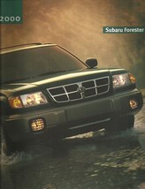 2000 Subaru FORESTER sales brochure catalog 00 US L S - £6.33 GBP