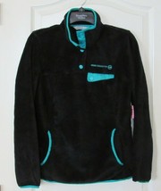 Free Country Venture Butter Pile Fleece Pullover Black Women&#39;s Sz S NWT ... - $419.94 MXN