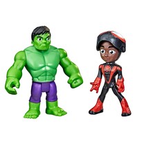 Spider-Man Marvel Spidey and His Amazing Friends Hero Reveal 2-Pack, -Action Fig - £18.53 GBP
