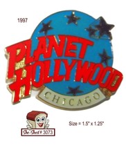Planet Hollywood  CHICAGO  1997 Trading Pin - $9.95