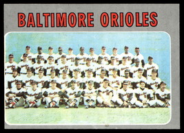 1970 Topps #387 Baltimore Orioles TC  VG-EX-B111R2 - £15.58 GBP