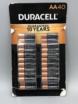 Duracell MN1500 Alkaline AA40 1.5 V AA Batteries 40-ct MN15TB40 New Open Box - $23.17