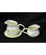 Franciscan Autumn Gravy Boat w/attached underplate and Cream Pitcher - $21.55