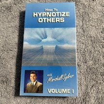 How To Hypnotize Others With Marshall Sylver Volume 1 VHS Cassette Tape ... - $27.77 CAD