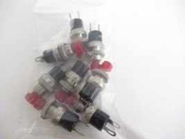 TRAIN HARDWARE - EIGHT PUSH BUTTON SWITCHES- NEW - SR50 - $4.70