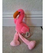 Ty Beanie Babies Pinky the Flamingo Plush Toy - £35.06 GBP