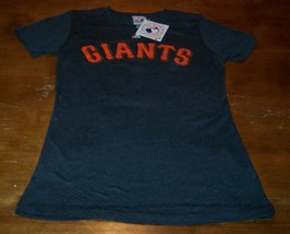 WOMEN&#39;S TEEN SAN FRANCISCO GIANTS #1 MOM MLB BASEBALL T-shirt SMALL NEW - £15.57 GBP