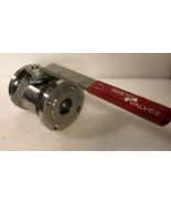 Sesto Alloy 20,  2&quot; Reduced Bore Ball valve 2&quot; x 1  1/2&quot;,  CL 150 - $5,380.47 MXN