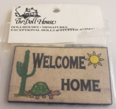 SOUTHWESTERN/ARIZONA Styled 1:12 Scale (?) The Doll House Front Door Welcome Mat - £11.57 GBP