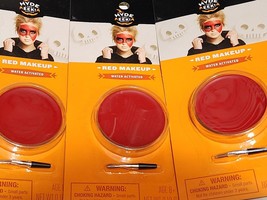 Hyde and EEk! Boutique  Water Activated Halloween Makeup - Red  3 Packs - £6.84 GBP