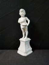 Nymphemburg Blanc de Chine Singing Cherub Not Four Seasons 8.5&quot; tall 18th to 19 - $247.50