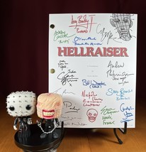 Hellraiser Script Signed- Autograph Reprints- 96 Pages- Cenobites- Pinhead - £19.69 GBP