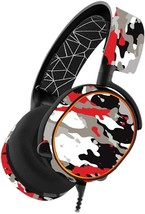 Mightyskins Skin Compatible With Steelseries Arctis 5 Gaming Headset - Red - £34.71 GBP