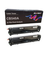 Compatible 125A CB540A 2-Pack Black Toner Cartridge for HP CP1215 CP1518ni - $32.99