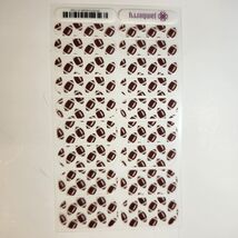 Footballs on Clear - Jamberry Nail Wraps - $6.00