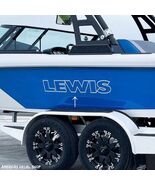 Lewis Eclipse Ski Boat Outline Decals (Set Of 2) OEM New Oracle Vinyl  30” - $59.39