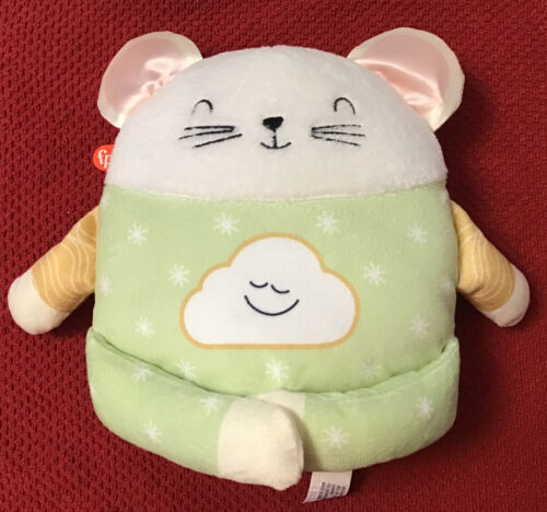 Fisher Price MEDITATION 7.87&quot; MOUSE Stuffed Animal with Soothing Sounds - $14.85