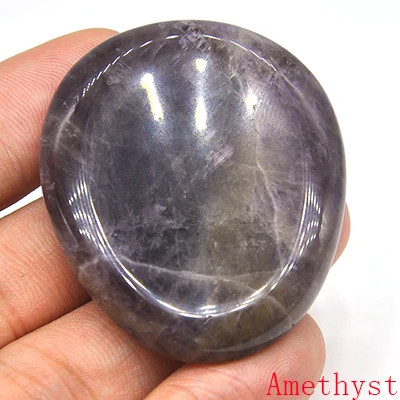 Stone worry thumb stone face gua sha tool healing crystal amethyst mineral hand massage thumb200