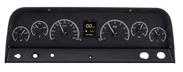 Dakota Digital 64-65-66 Chevy Pickup Truck HDX Dash Gauge Kit Black HDX-64C-PU-K - $1,420.25