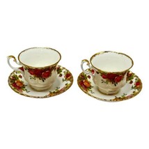 Royal Albert Teacup &amp; Saucer Bone China Lot 2 Old Country Rose Fine China - £44.24 GBP