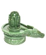 Rare PashupatiNath Shivling In Natural Columbian Green Jade - €1.049,90 EUR
