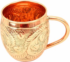 Handmade Moscow Mule Copper Beer Mug for Home Decor and Kitchen Use, 450ml - £17.35 GBP