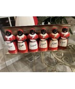 Vintage 1949 F&amp;F Mold Jemima spice set Mississippi rack un-used Near Mint - $525.00