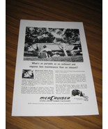 1965 Print Ad Mercruiser Stern Drive Inboard Motors What&#39;s As Portable? - $9.75