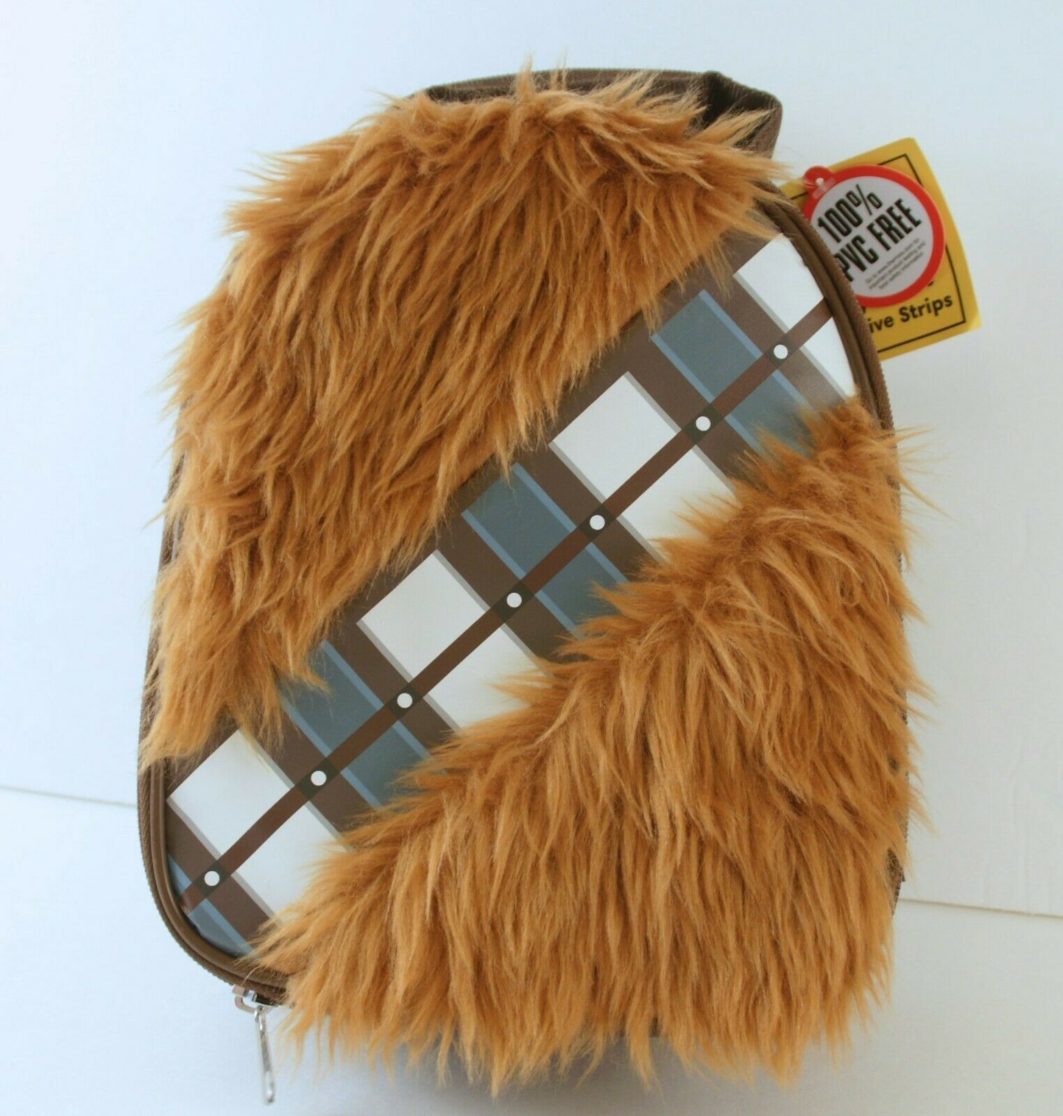 Star Wars Chewbacca Lunch Bag Fuzzy Disney Thermos Brand Kids Adult Boys Girls - $10.88