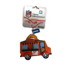 FOCO Team Christmas Tree Ornament NFL Denver Broncos Cookie Food Truck - £12.99 GBP