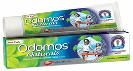 Odomos NonSticky Mosquito Repellent Cream 50gm With Vitamin E &amp; Almond P... - $15.94