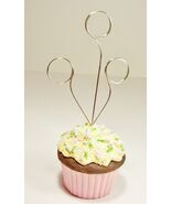 Cupcake Photo Picture Place Card Note Recipe Holder  - $9.84 CAD