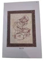 Lakadaisies Hand Did Folk Art Redwork Stitchery Embroidery Pattern R-223... - $5.40