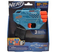 NERF Elite 2.0 Trio TD 3 Includes 6 Darts, Shoots darts up to 90 Ft - £24.17 GBP